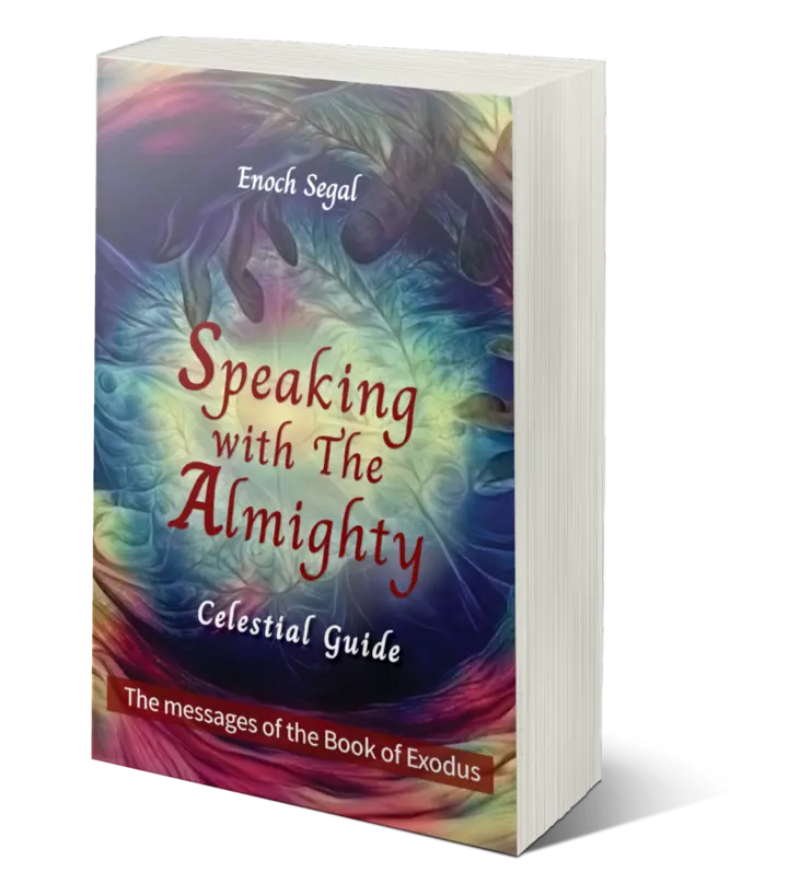The Celestial Guide - Divine Torah interpretation of Exodus - spiritual wisdom book cover