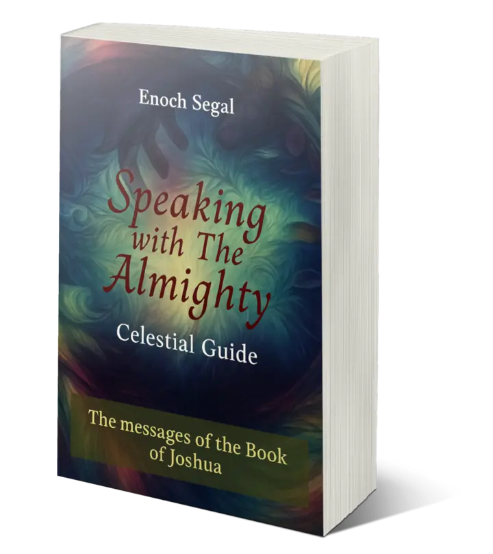 The Celestial Guide - Divine Torah interpretation of Joshua - spiritual wisdom book cover