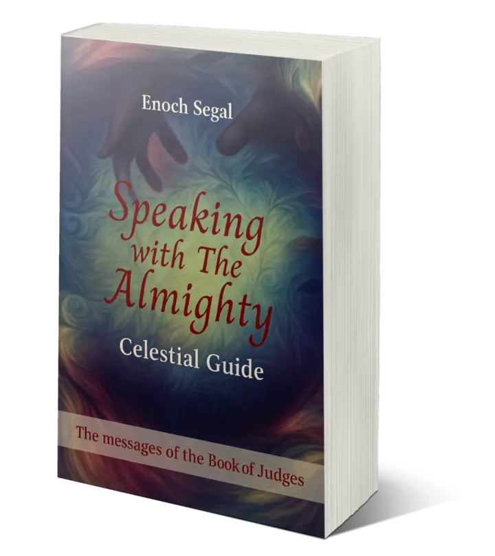 The Celestial Guide - Divine Torah interpretation of Judges - spiritual wisdom book cover