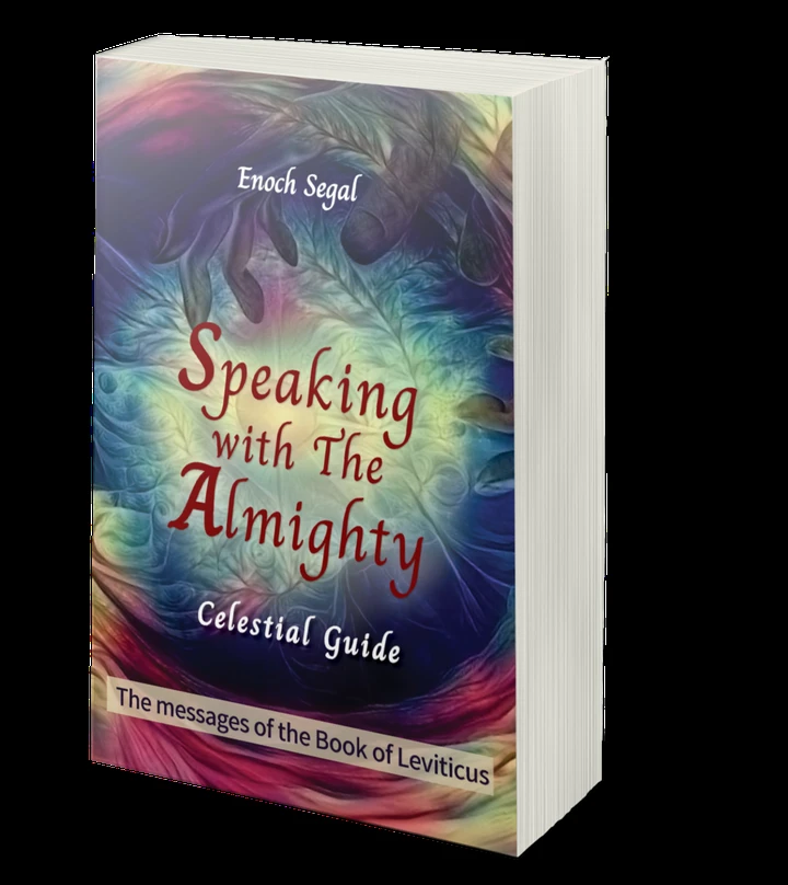 The Celestial Guide - Divine Torah interpretation of Leviticus - spiritual wisdom book cover