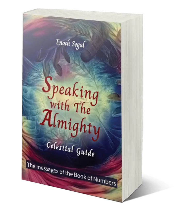 The Celestial Guide - Divine Torah interpretation of Numbers - spiritual wisdom book cover